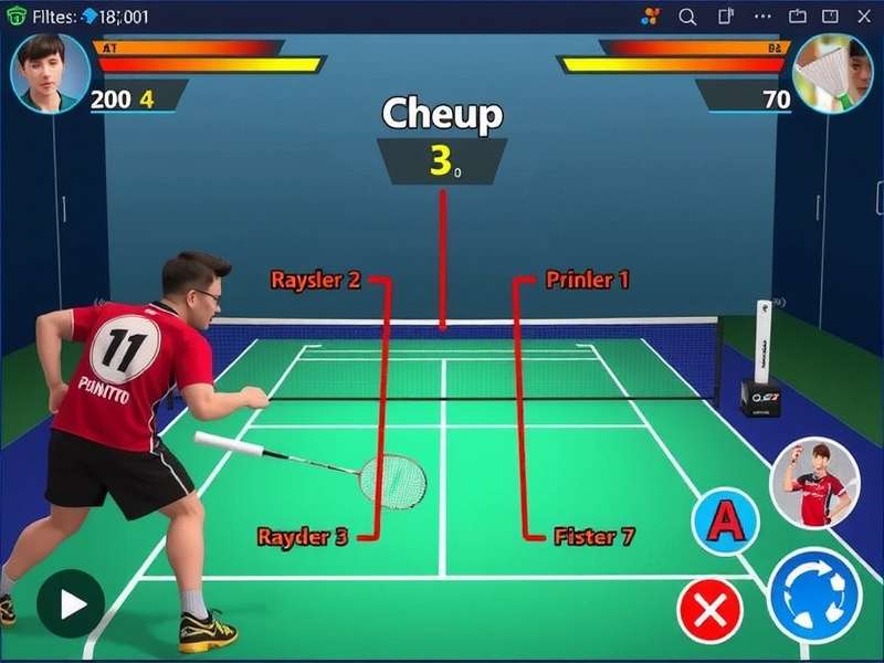 Elite 11 Badminton Hero Gameplay Screenshot